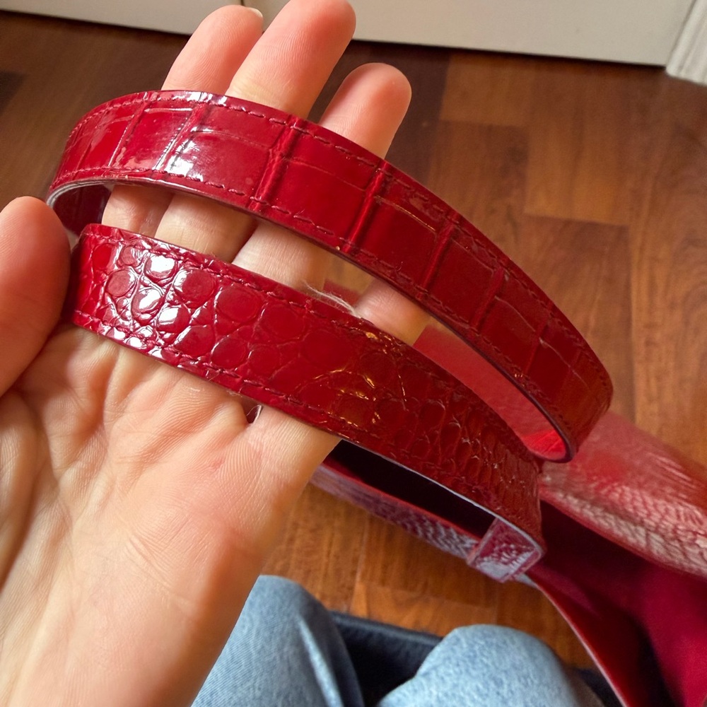 Ted Baker Red Tote Bag - Picture 5 of 7